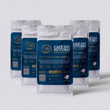 Carregar imagem no visualizador da galeria, KIT 5 CAFÉS MICROLOTE 90 PONTOS TORRADO E MOÍDO 250g