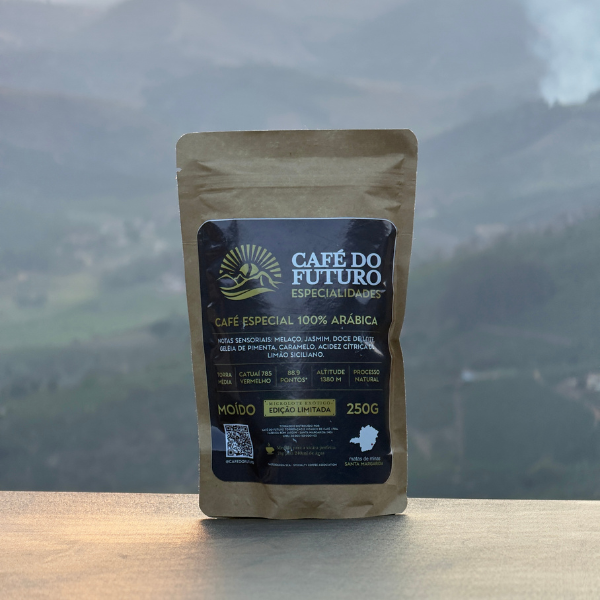 CAFÉ ESPECIAL 88,9 PONTOS TORRADO E MOÍDO 250g