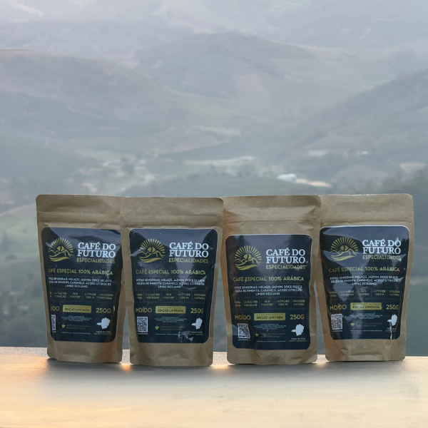 KIT 4 CAFÉS ESPECIAL 88,9 PONTOS TORRADO E MOÍDO 250g