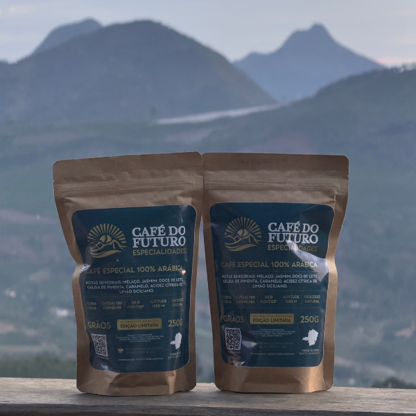 KIT 2 CAFÉS ESPECIAL 88,9 PONTOS TORRADO EM GRÃOS 250g