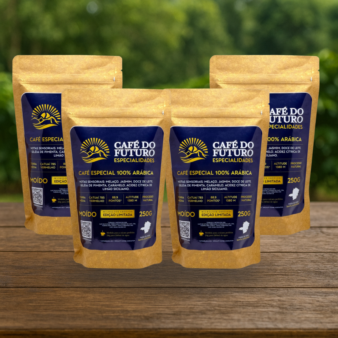 4 CAFÉ ESPECIAL 88,9 PONTOS TORRADO E MOÍDO 250g