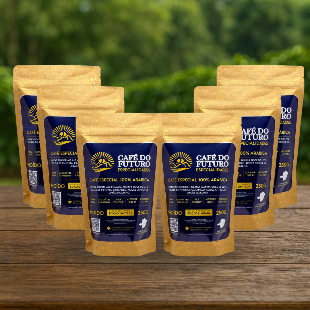 6 CAFÉ ESPECIAL 88,9 PONTOS TORRADO E MOÍDO 250g