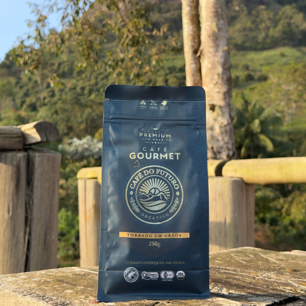 CAFÉ TORRADO EM GRÃOS 250g