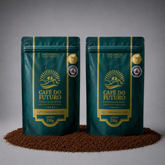 KIT 2 CAFÉS MICROLOTE 90 PONTOS TORRADO E MOÍDO 250g