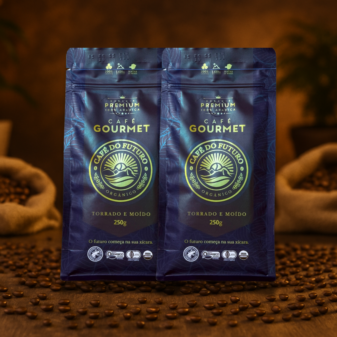 2 CAFÉ TORRADO E MOÍDO 250g