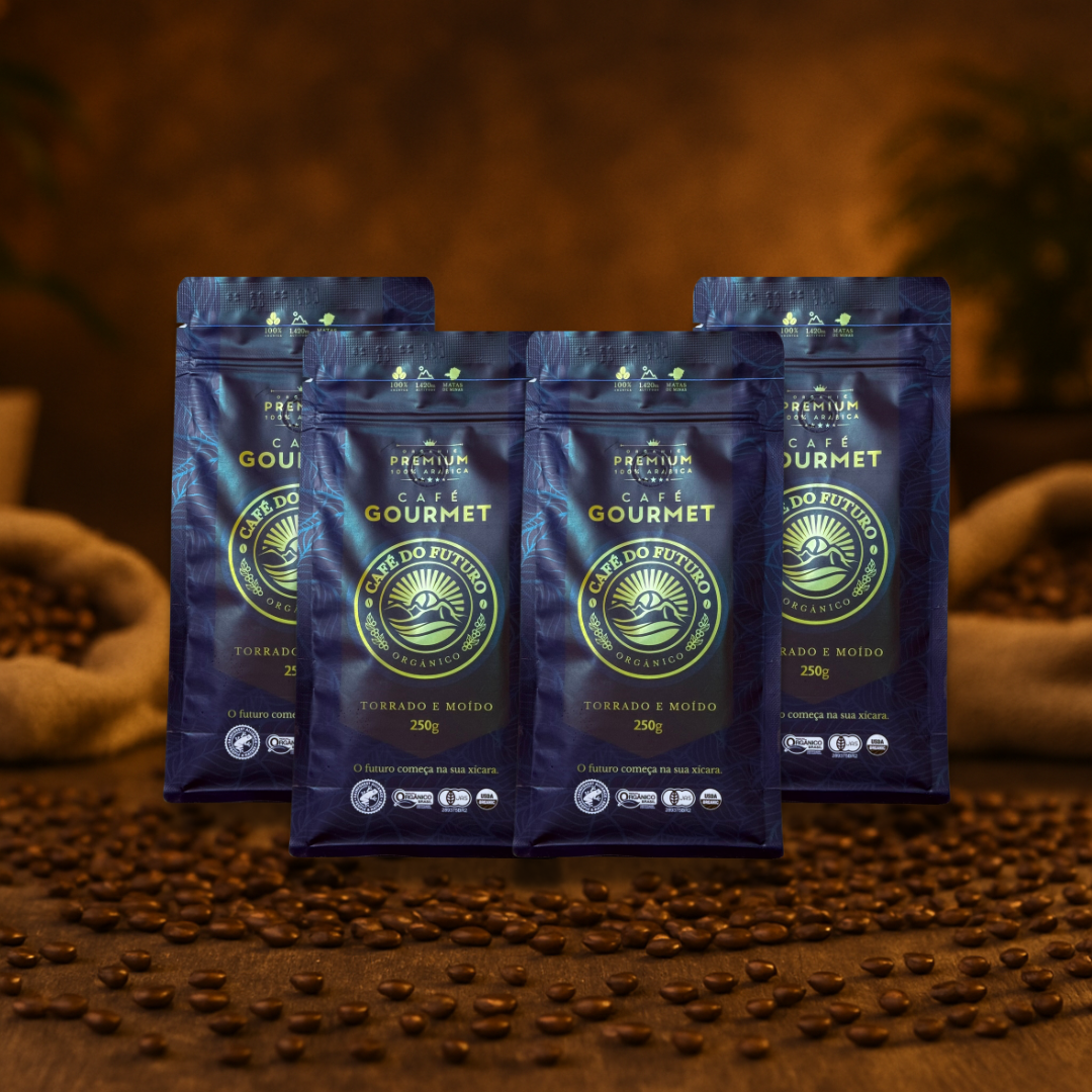 4 CAFÉ TORRADO E MOÍDO 250g