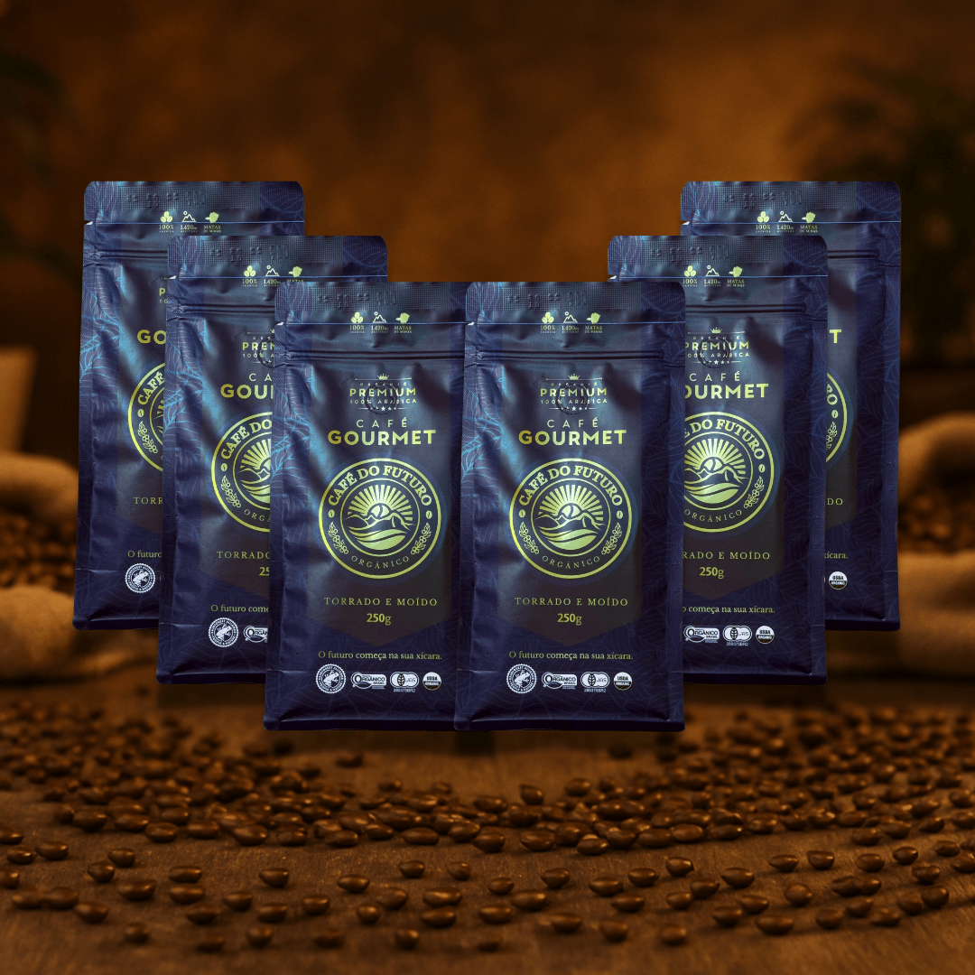 6 CAFÉ TORRADO E MOÍDO 250g
