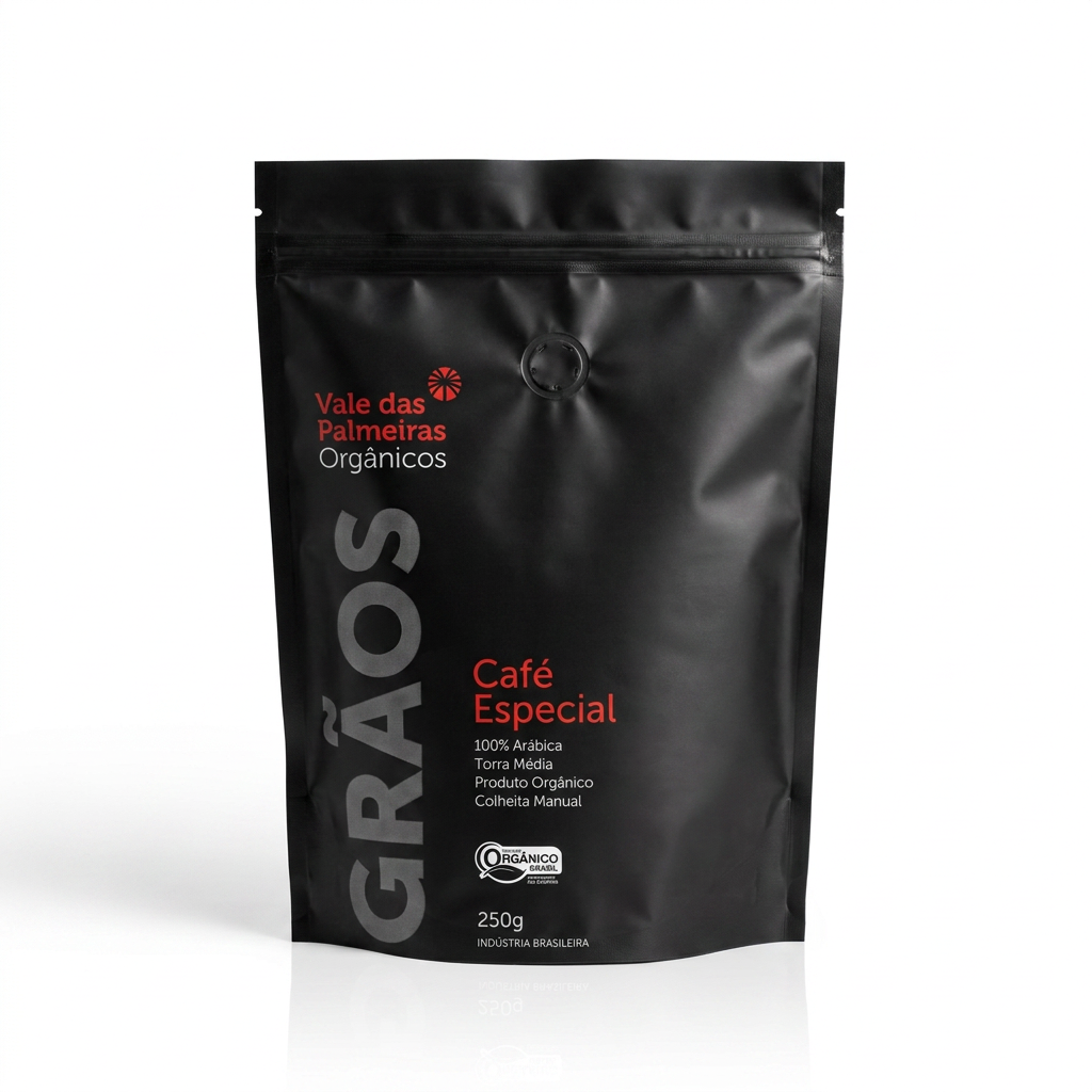Café Gourmet 100% Orgânico Vale das Palmeiras – 250g