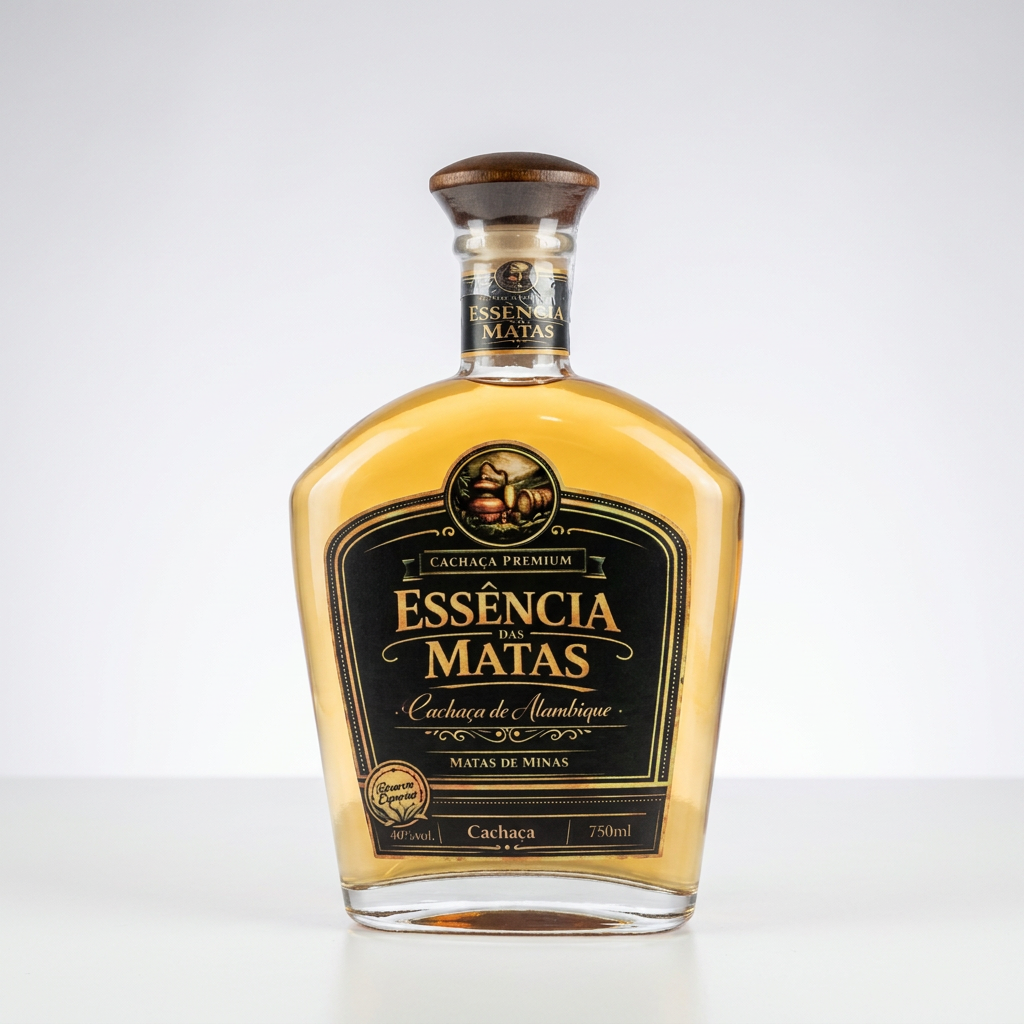 CACHAÇA ARTESANAL ESSÊNCIA DE MINAS - MICROLOTE ALAMBIQUE 750ml