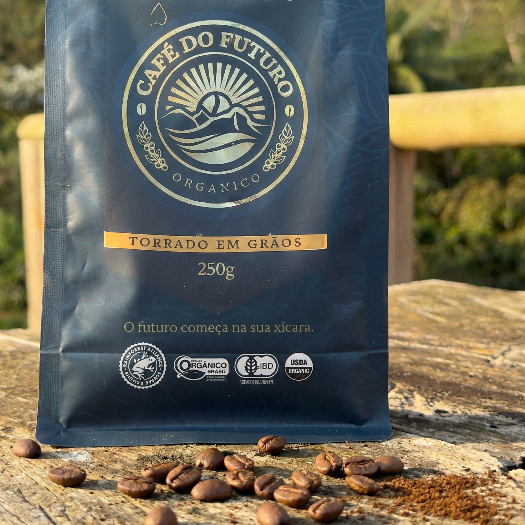 KIT 5 CAFÉS  - TORRADO EM GRÃOS 250g