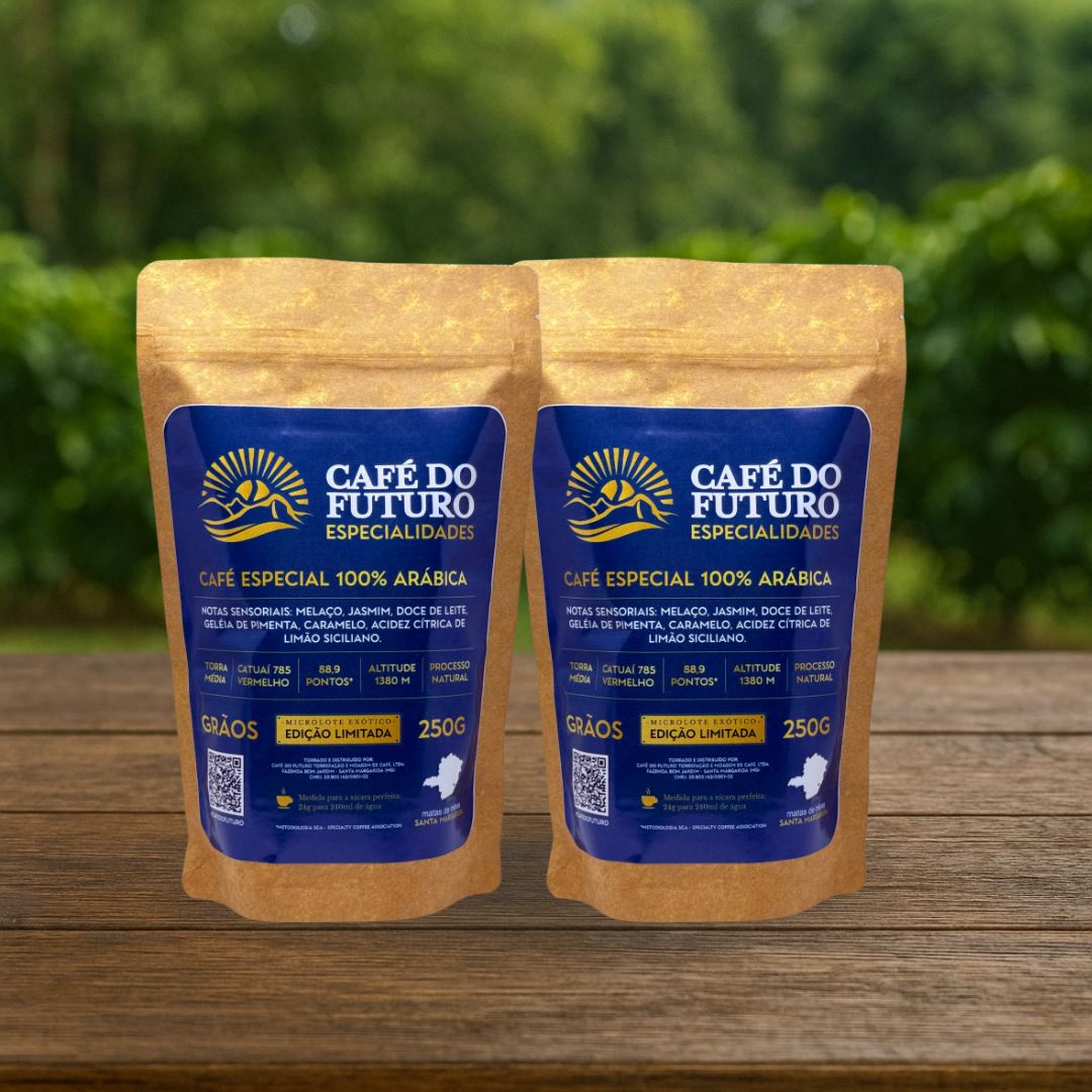 2 CAFÉ ESPECIAL 88,9 PONTOS TORRADO EM GRÃOS 250g