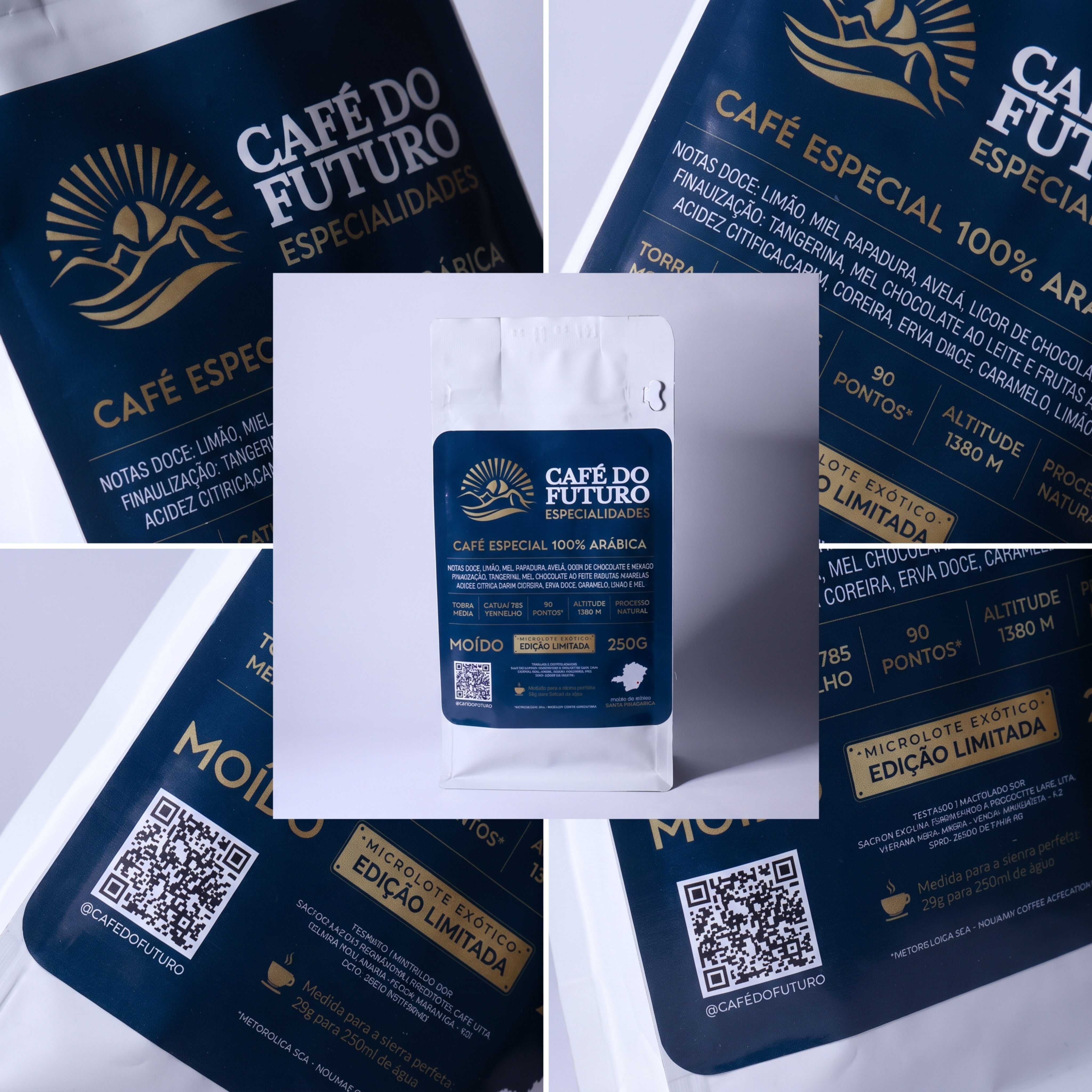 CAFÉ MICROLOTE 90 PONTOS TORRADO E MOÍDO 250g
